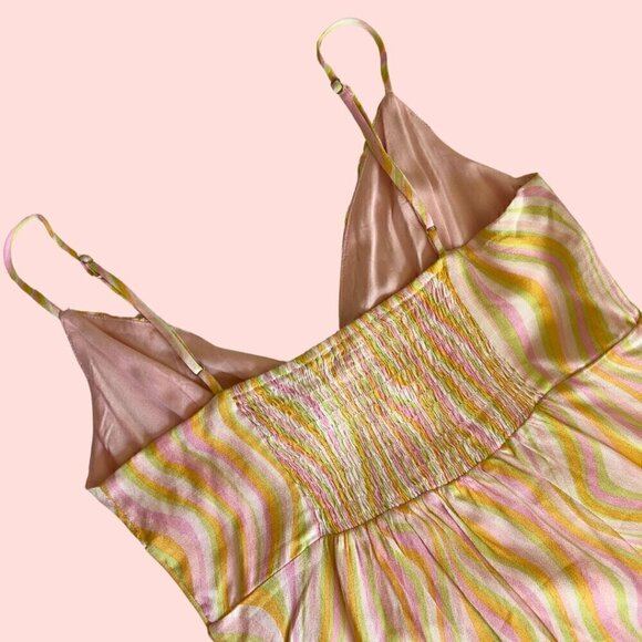 Elodie Funky Pastel's y2k Spaghetti Strap Dress - Picture 4 of 7